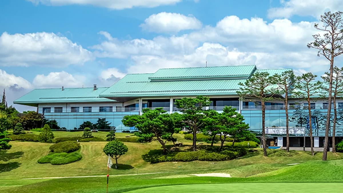 솔모로CC 클럽하우스와 진행