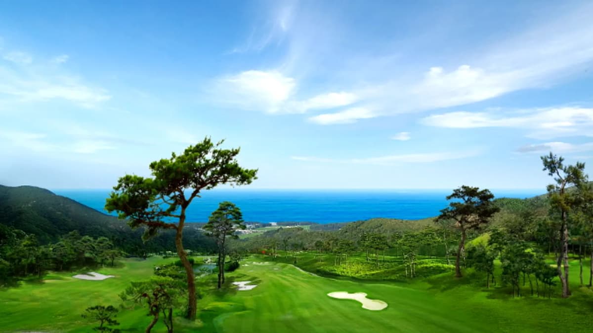 오션힐스포항CC 전경