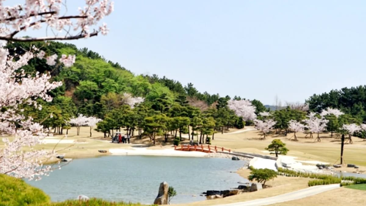 용원CC 코스와 그린은 이랬어요