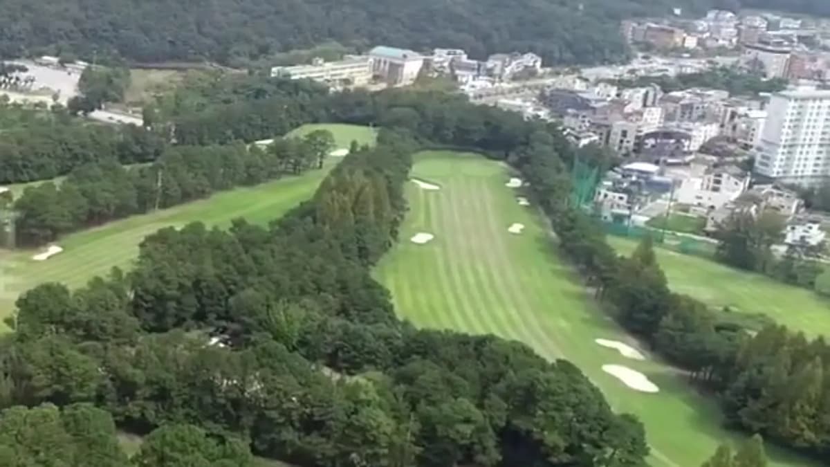유성CC 클럽하우스와 진행
