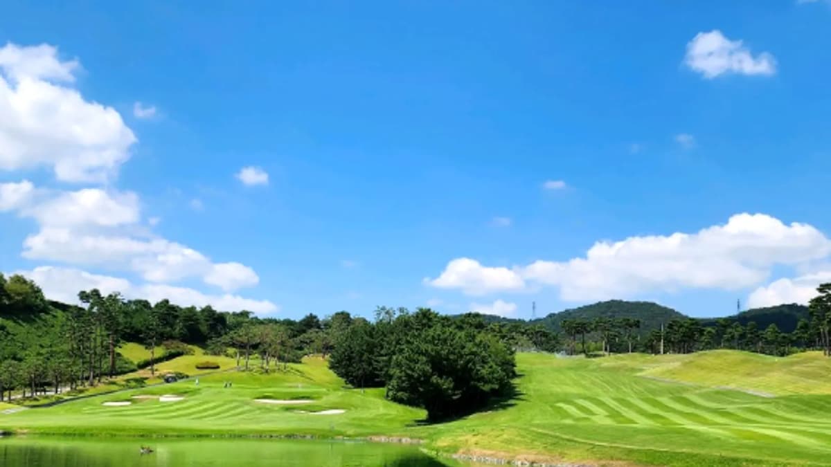 정산CC 전경