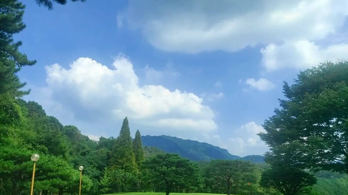 창원CC 전경
